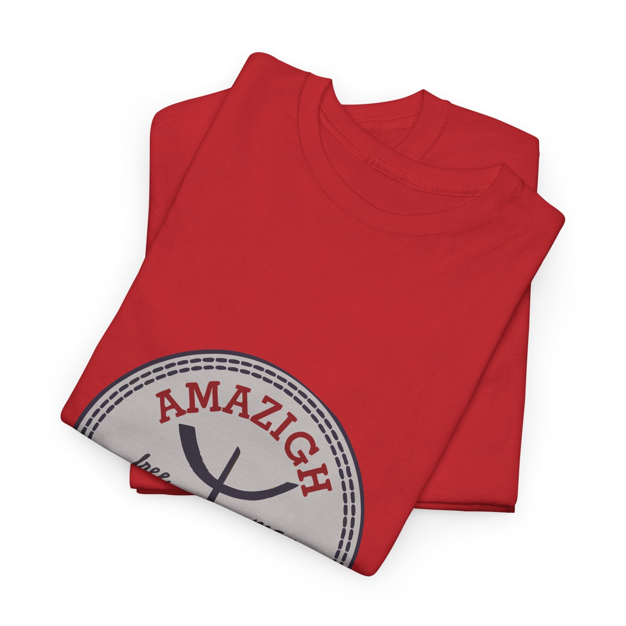 Amazigh All Star Unisex Heavy Cotton Tee, Casual Wear, Unique Graphic T-Shirt, Gift for Friends, Everyday Style, Festival Apparel