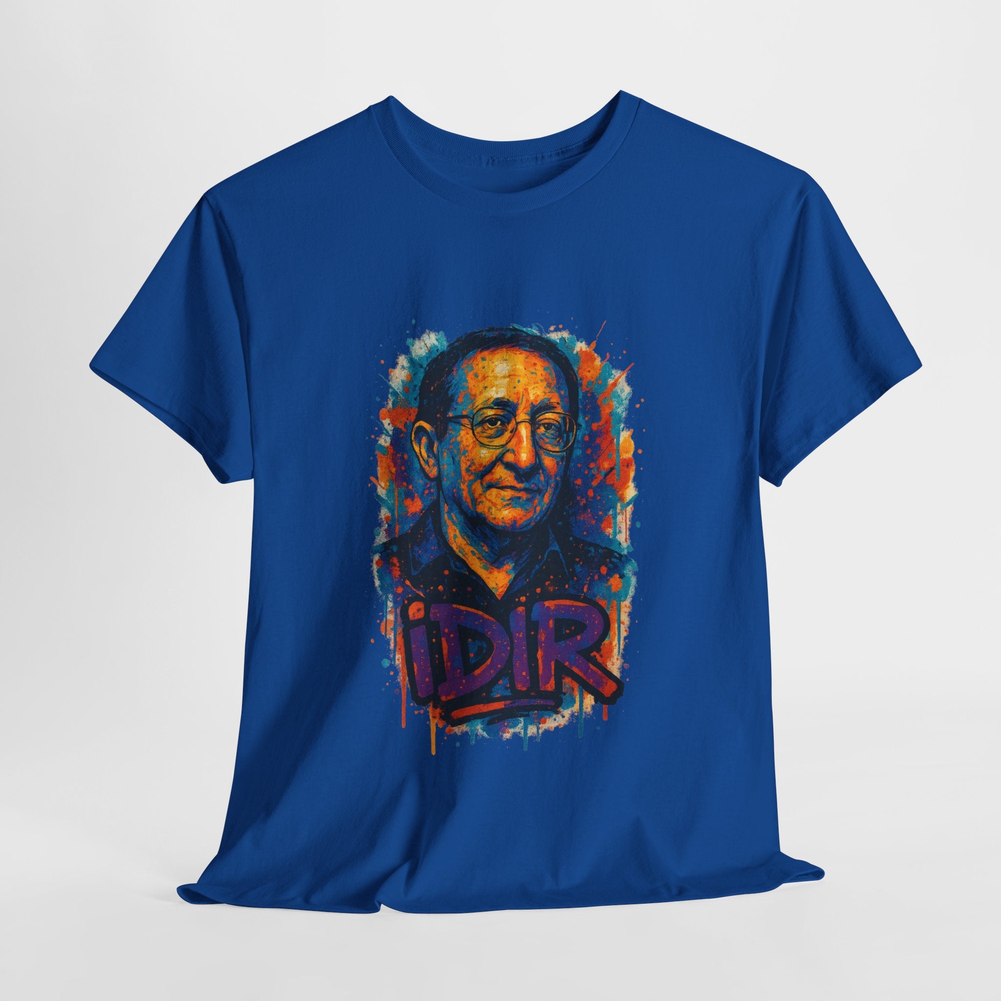 T-shirt Portrait Idir – Icône de la Musique Kabyle & Amazighe