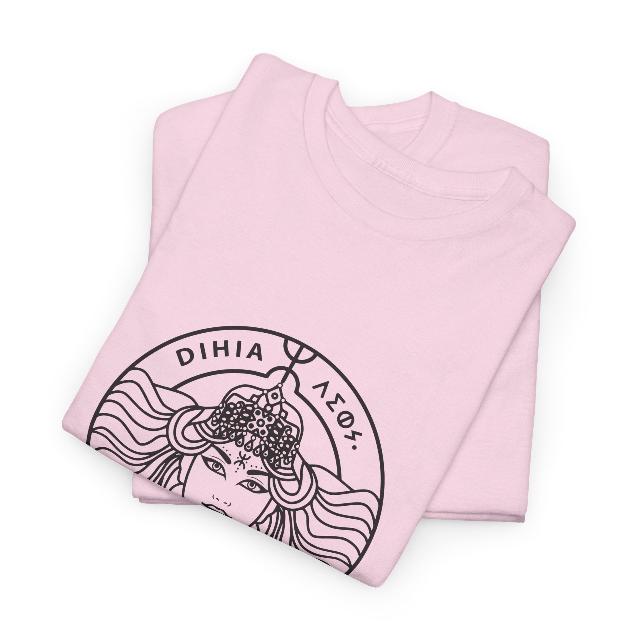 T-shirt Dihya Guerrière Berbère – Style Minimaliste Berbère
