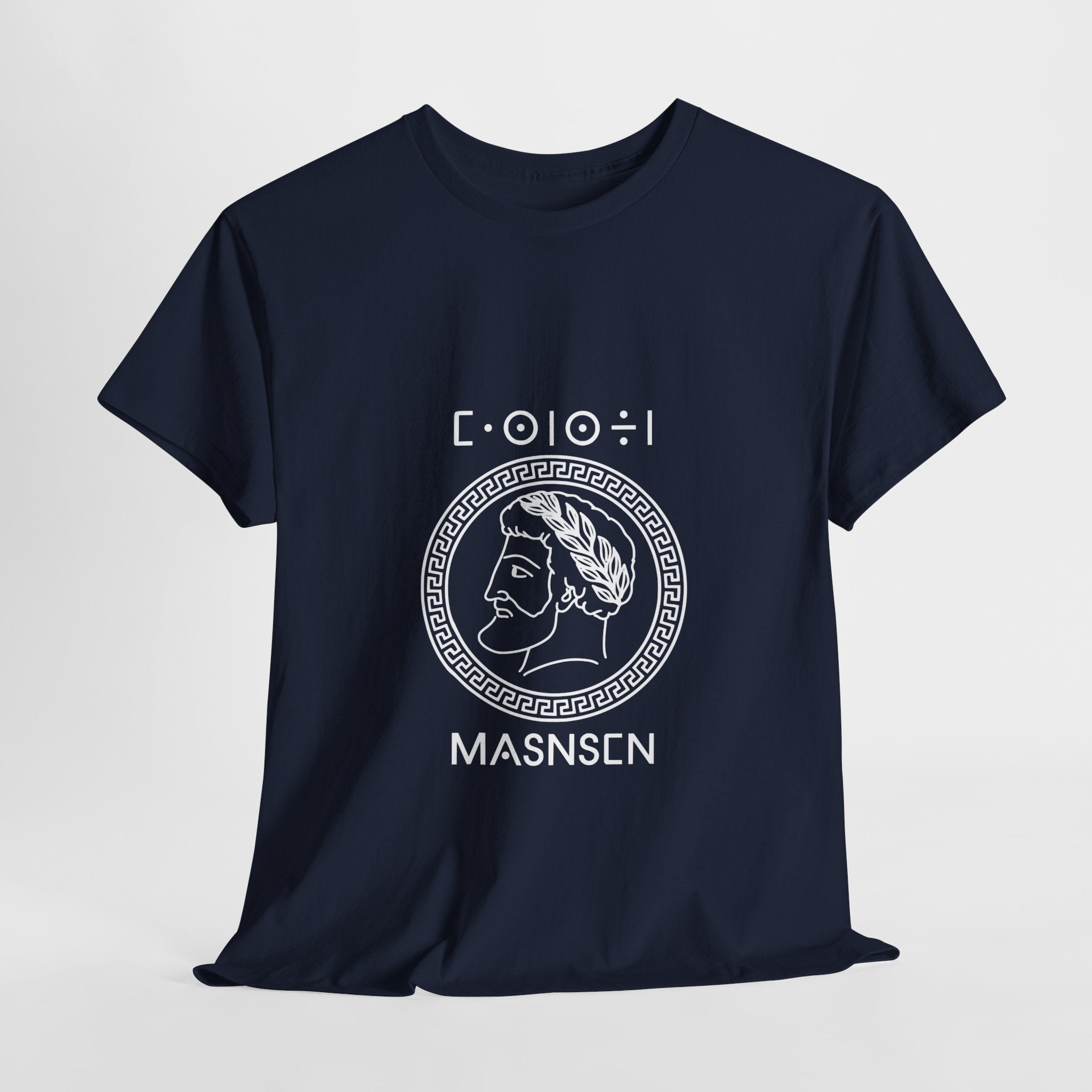 T-shirt Massinissa (Masnsen) – Roi Amazigh en Latin & Tifinagh