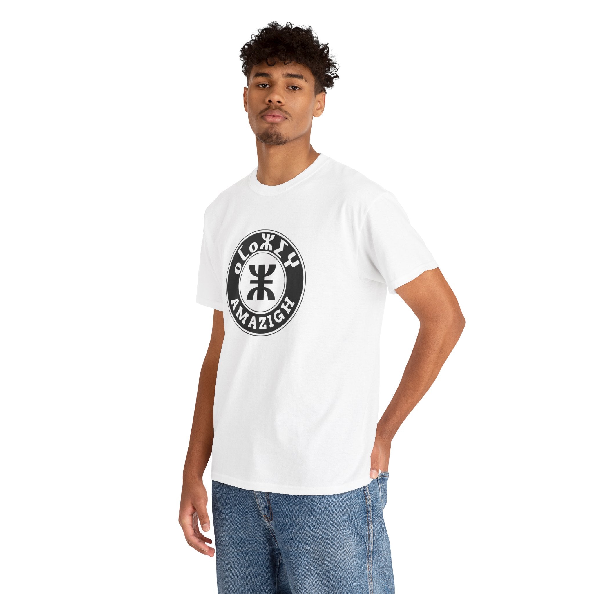 T-shirt Symbole Berbère ⵣ (Yaz) – Identité Amazighe & Liberté