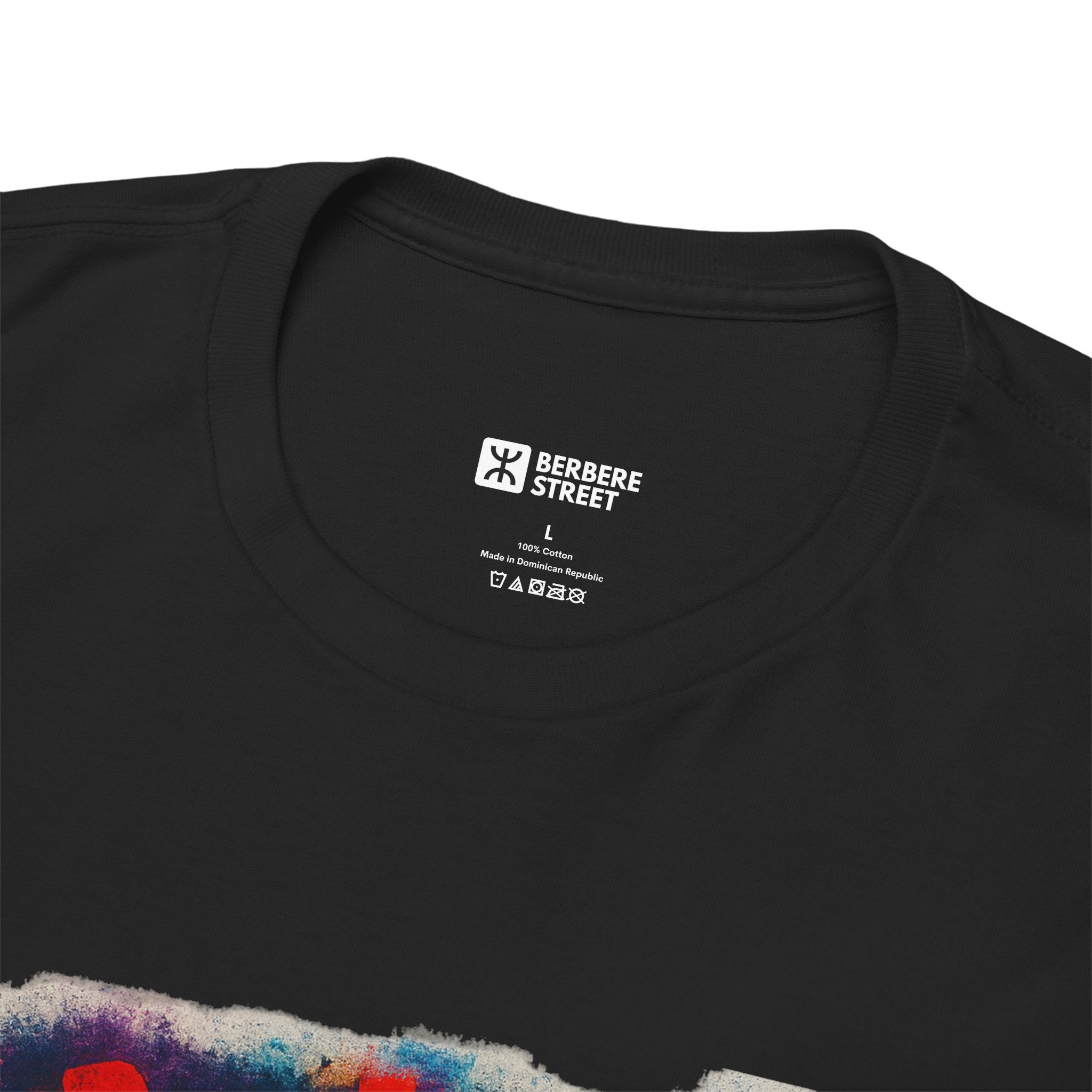T-shirt Matoub Lounès – Portrait avec Symbole Amazigh