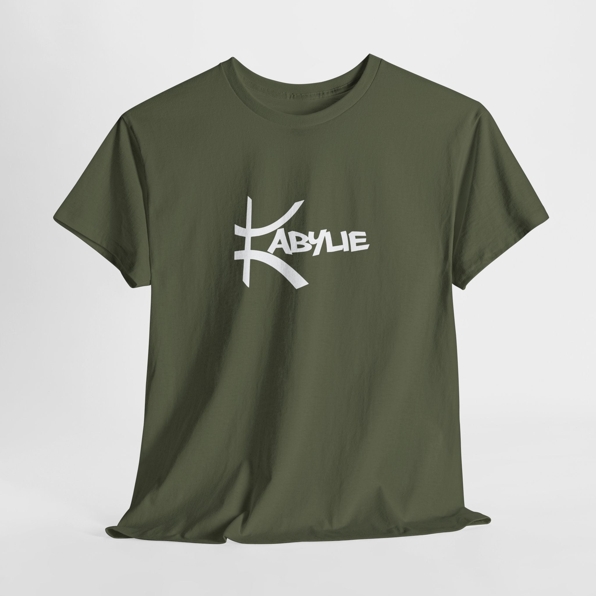 T-shirt Culture Berbère – Mot “Kabyle” avec Symbole Yaz