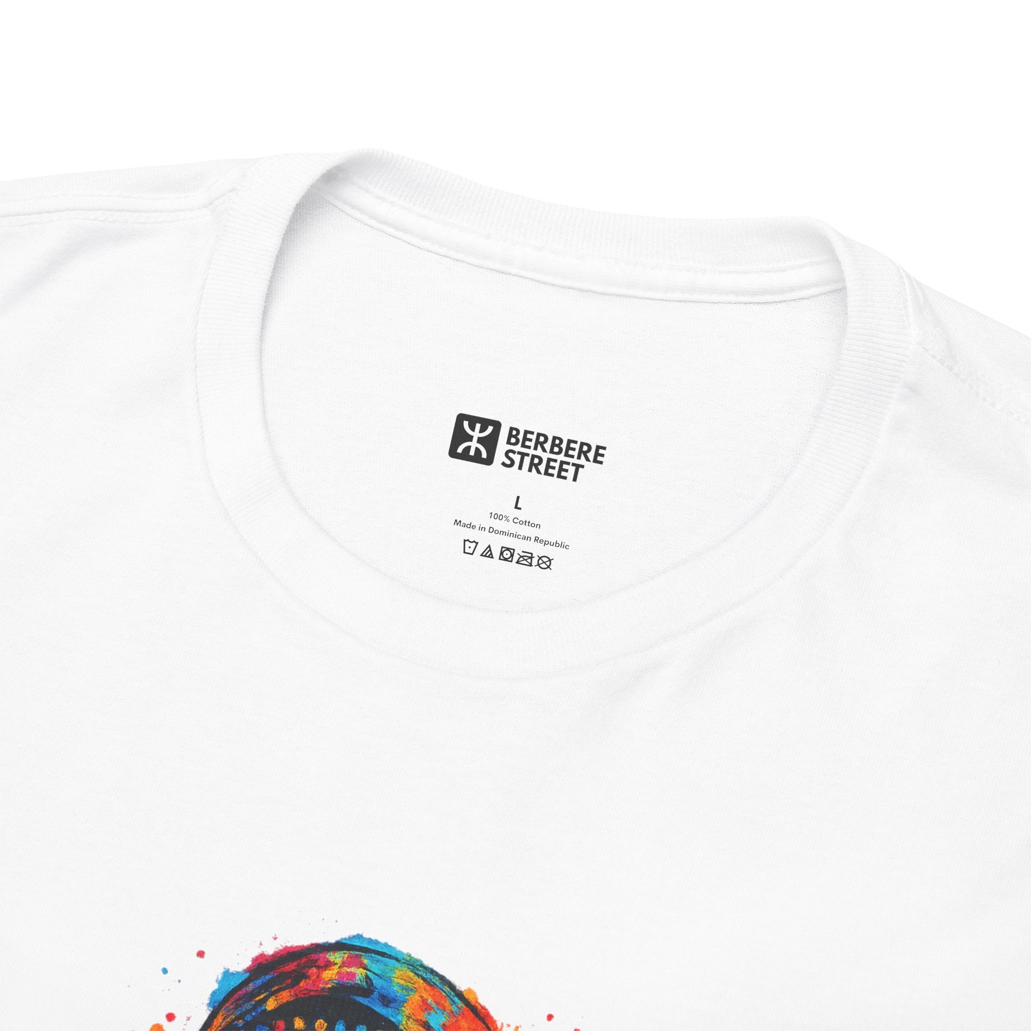 T-shirt Lalla Fatma N’Soumer – Portrait Graffiti Street Art Kabyle