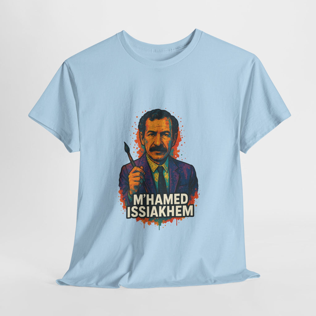 T-shirt M’hamed Issiakhem – Portrait Graffiti avec Pinceau