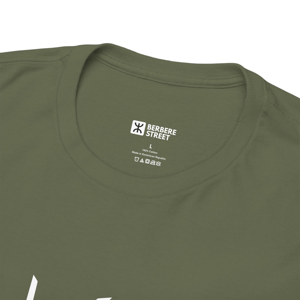 T-shirt Culture Berbère – Mot “Kabyle” avec Symbole Yaz