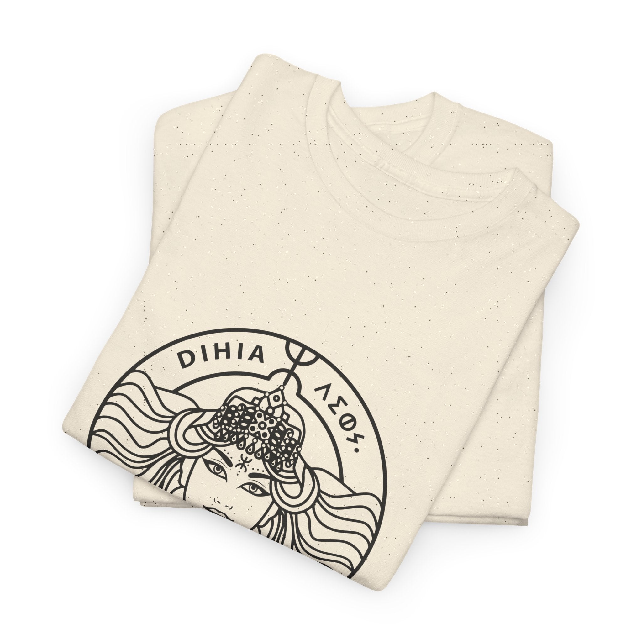 T-shirt Dihya Guerrière Berbère – Style Minimaliste Berbère