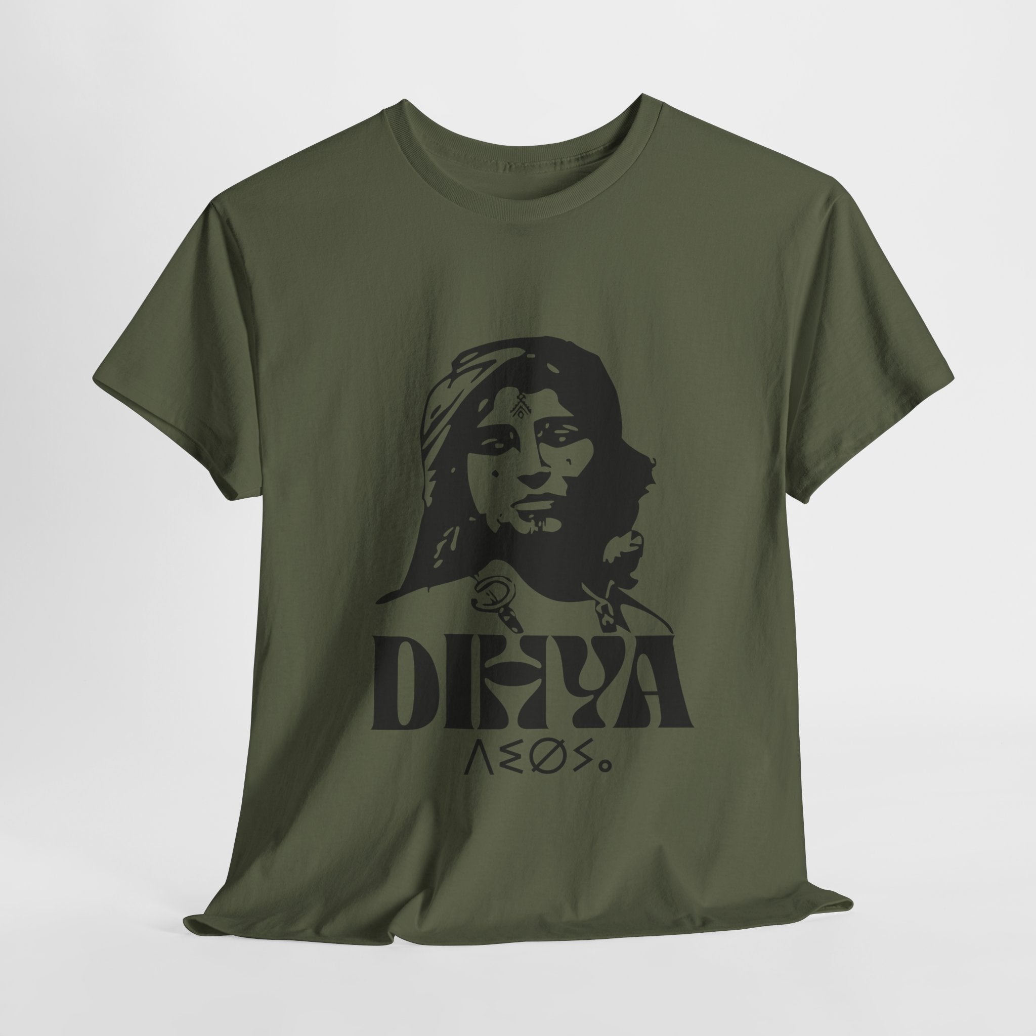 T-shirt Portrait de Dihya (Kahina) – Héroïne Amazighe & Symbole Berbère