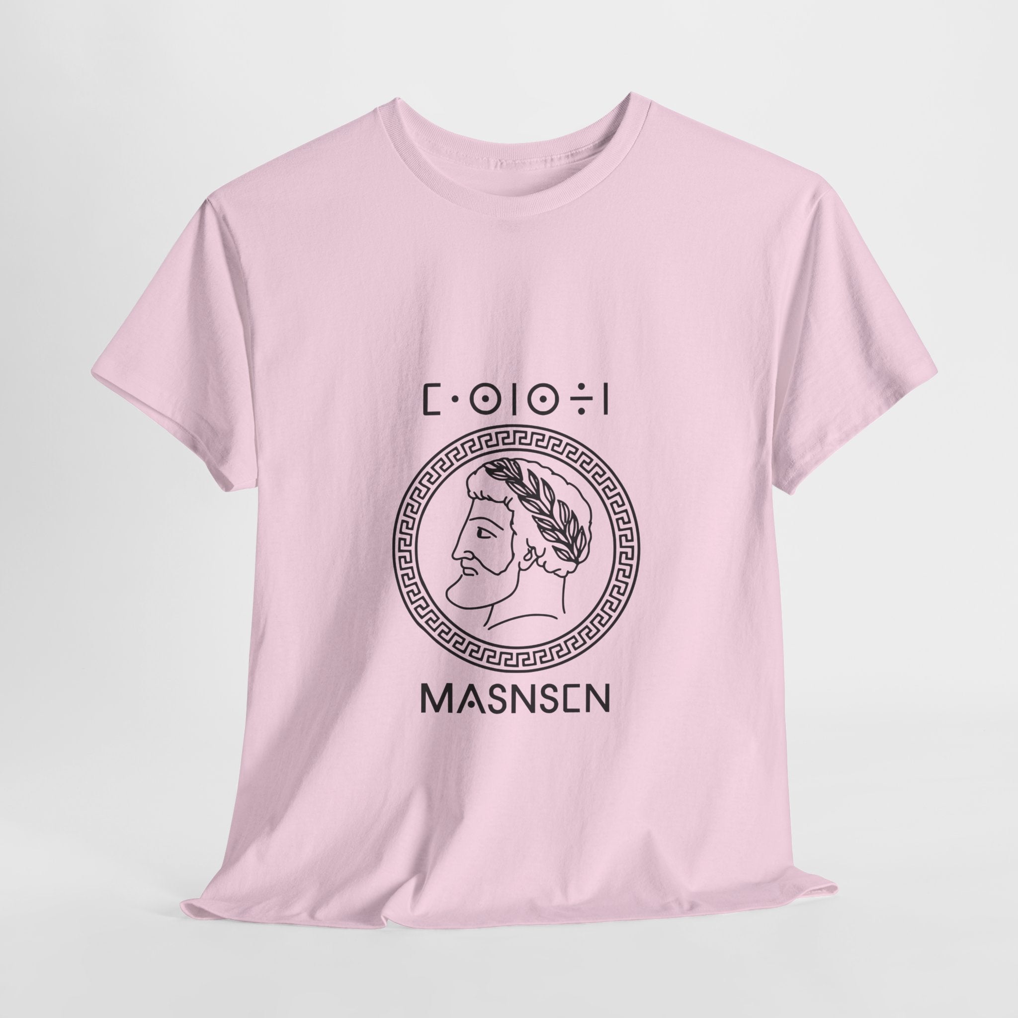 T-shirt Massinissa (Masnsen) – Roi Amazigh en Latin & Tifinagh