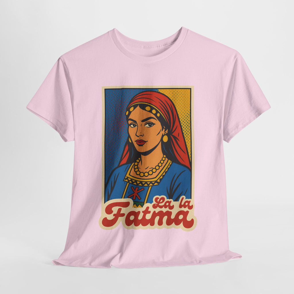 T-shirt Lalla Fatma N’Soumer – Héroïne Kabyle | Style Pop Art