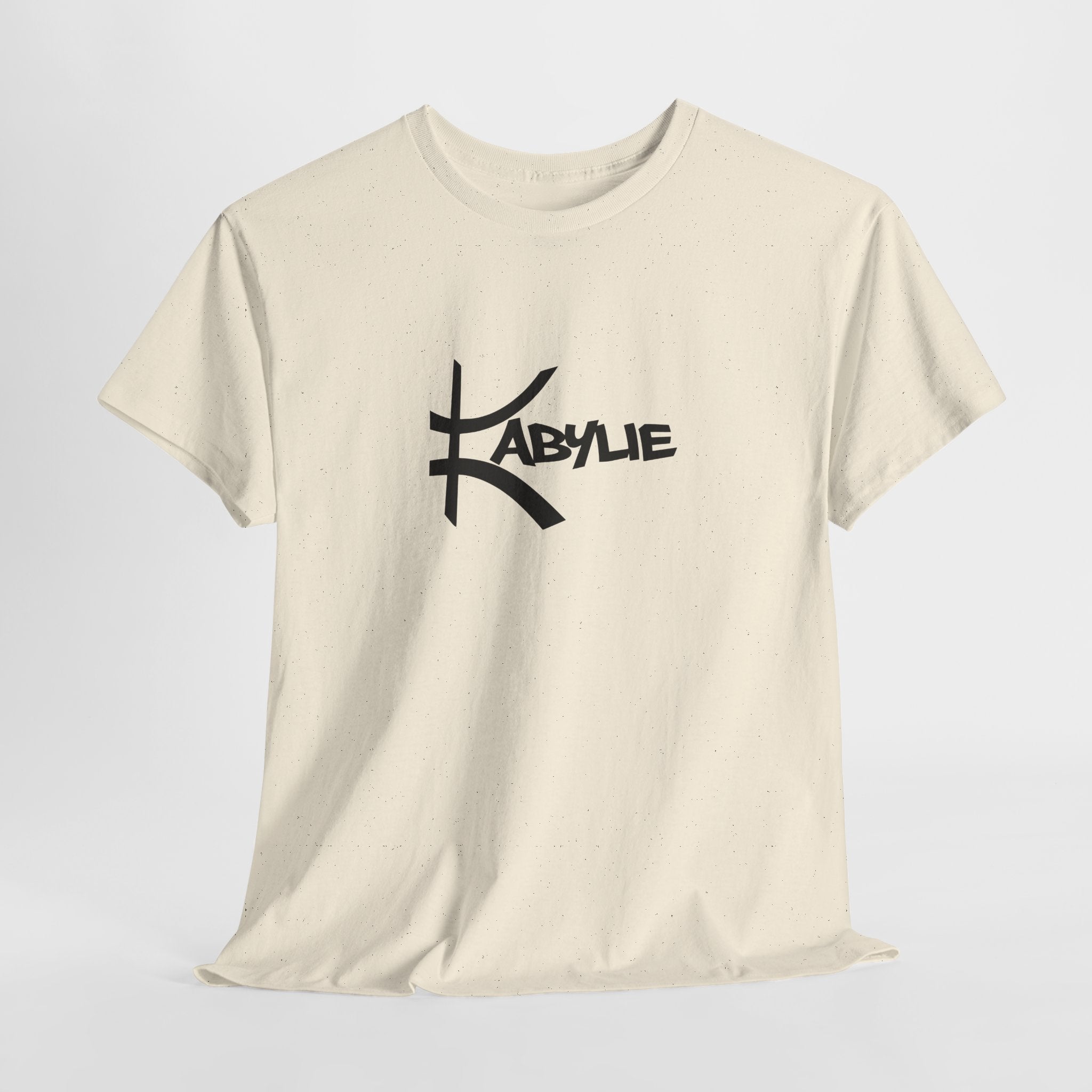 T-shirt Culture Berbère – Mot “Kabyle” avec Symbole Yaz