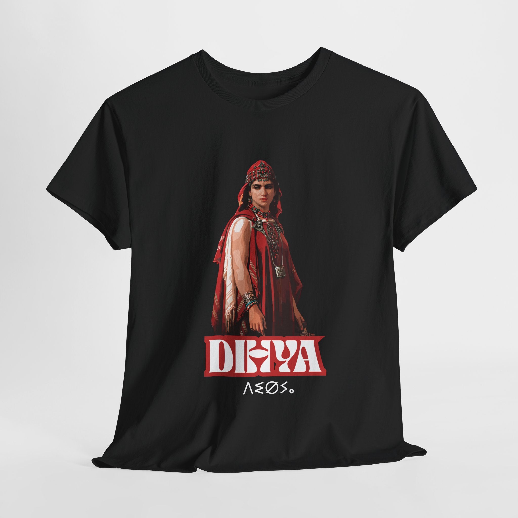 T-shirt Portrait de Dihya El Kahina – Guerrière Berbère Amazigh