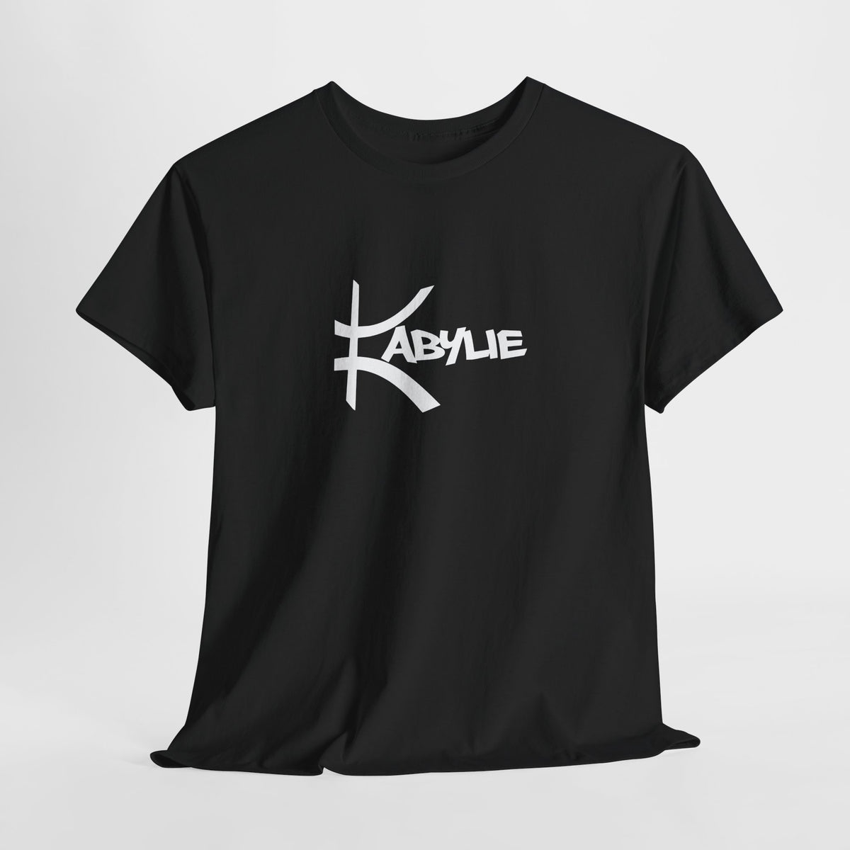 T-shirt Culture Berbère – Mot “Kabyle” avec Symbole Yaz