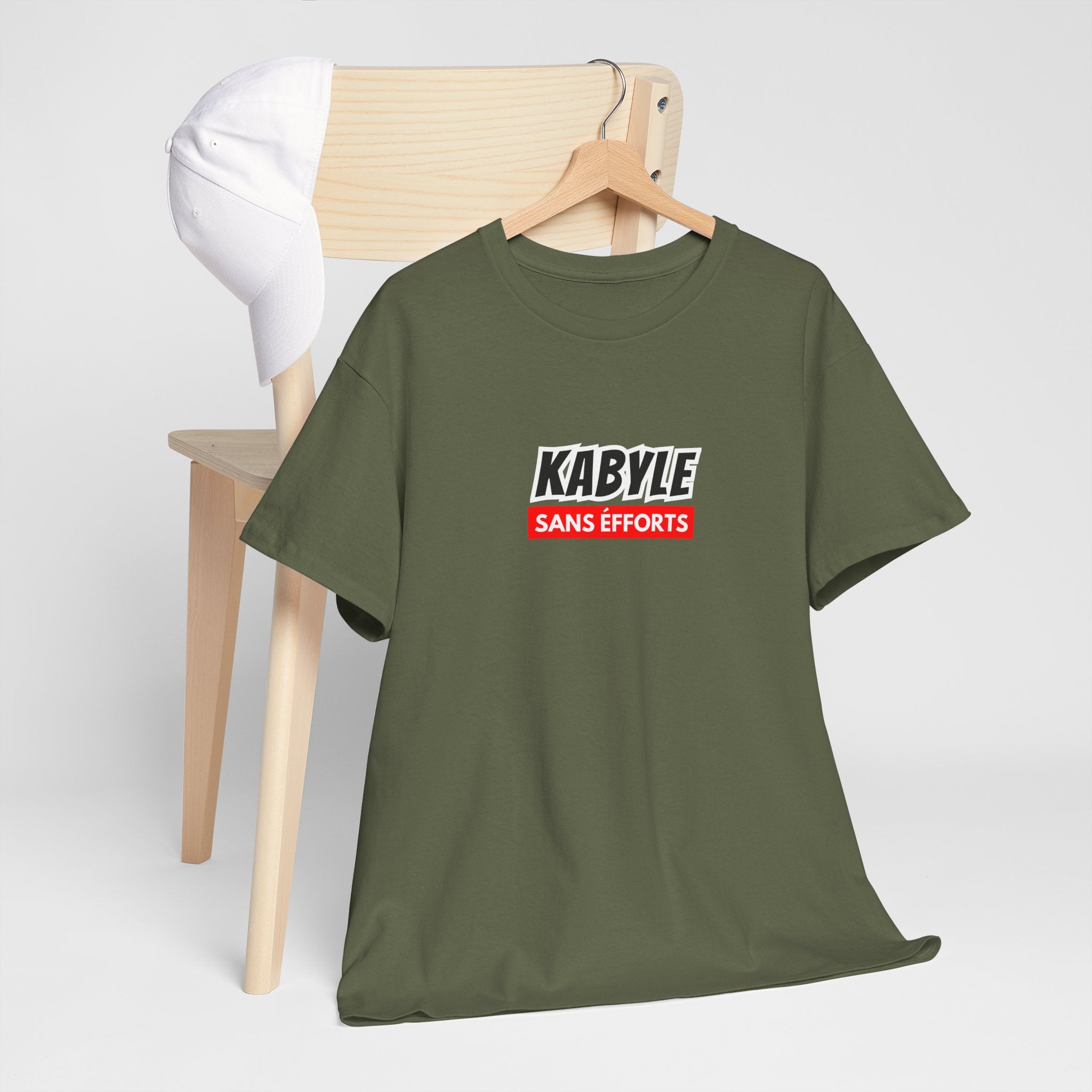 T-shirt KABYLE SANS EFFORTS  – Fierté Amazighe & Streetwear Kabyle