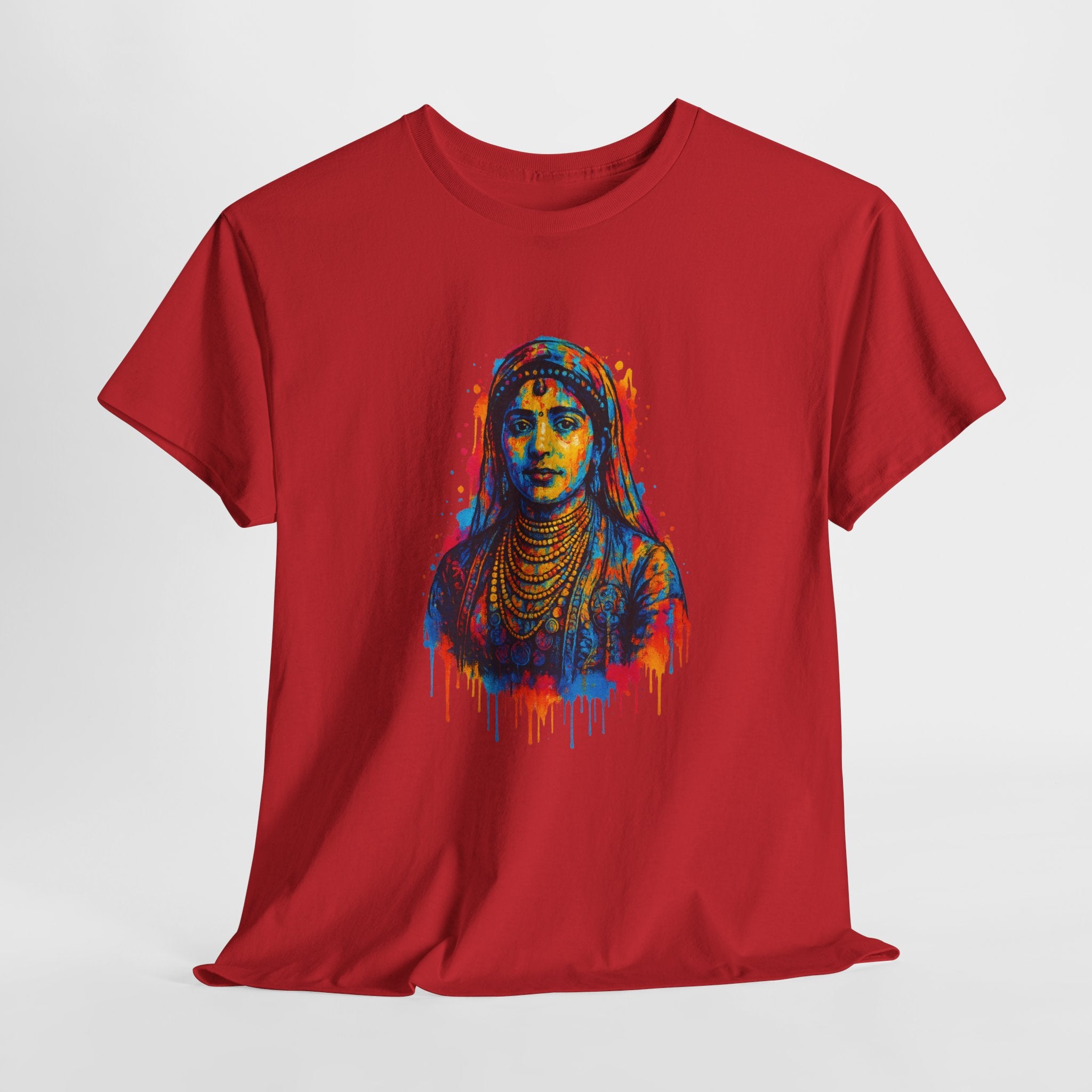 T-shirt Lalla Fatma N’Soumer – Portrait Graffiti Street Art Kabyle