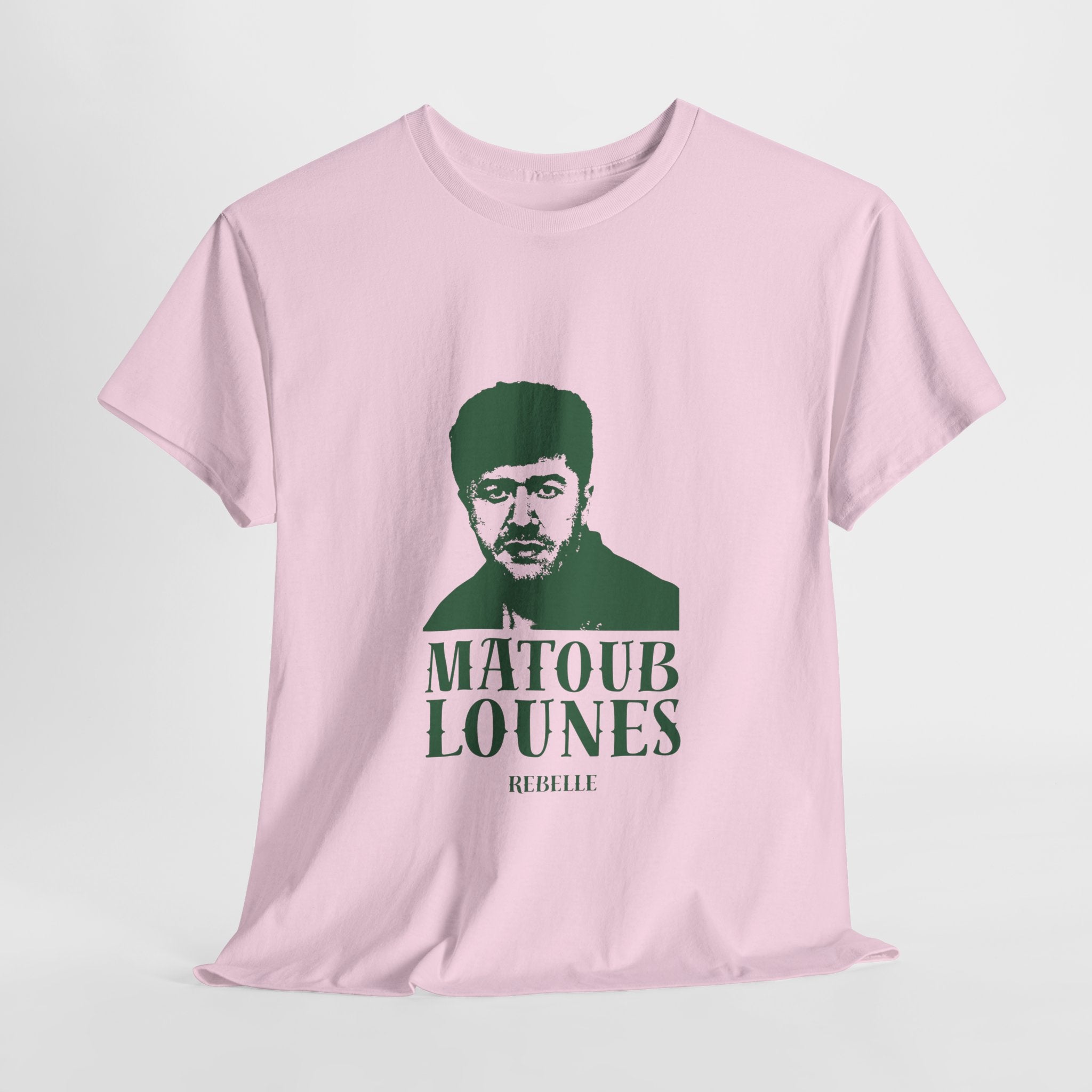 T-shirt Matoub Lounes “Rebelle” – Icône Berbère style Vintage
