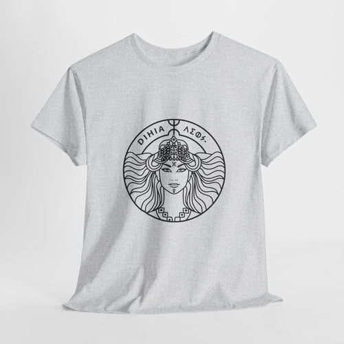 T-shirt Dihya Guerrière Berbère – Style Minimaliste Berbère
