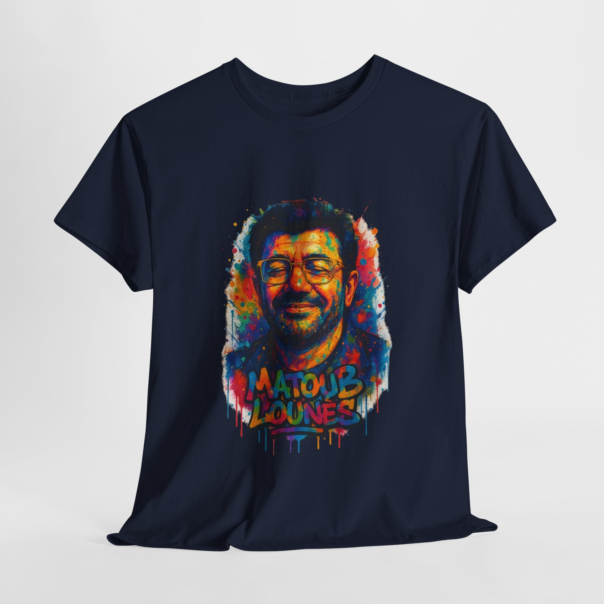 T-shirt Matoub Lounès – Portrait Graffiti Street Art Kabyle