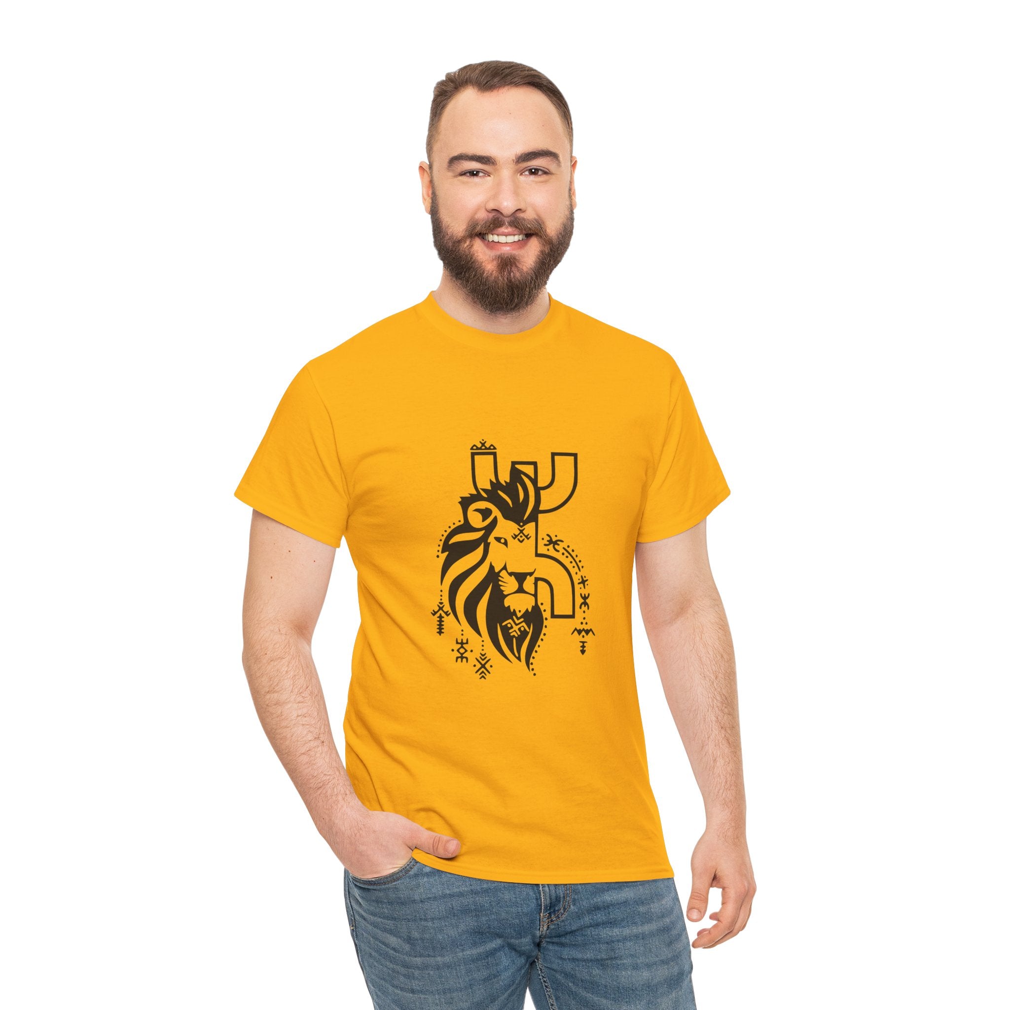 T-shirt Lion Amazigh ⵣ – Force, Liberté & Identité Berbère