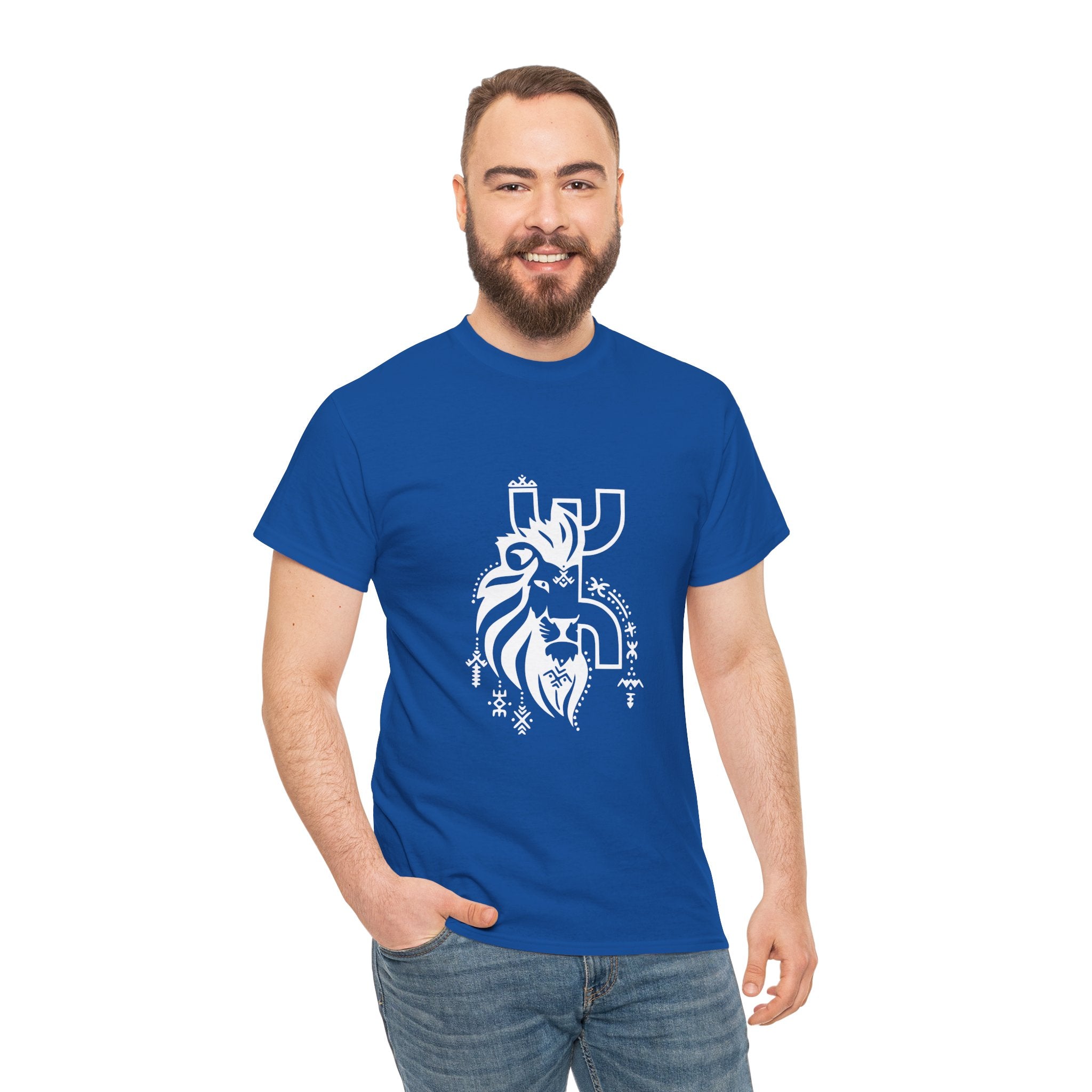 T-shirt Lion Amazigh ⵣ – Force, Liberté & Identité Berbère