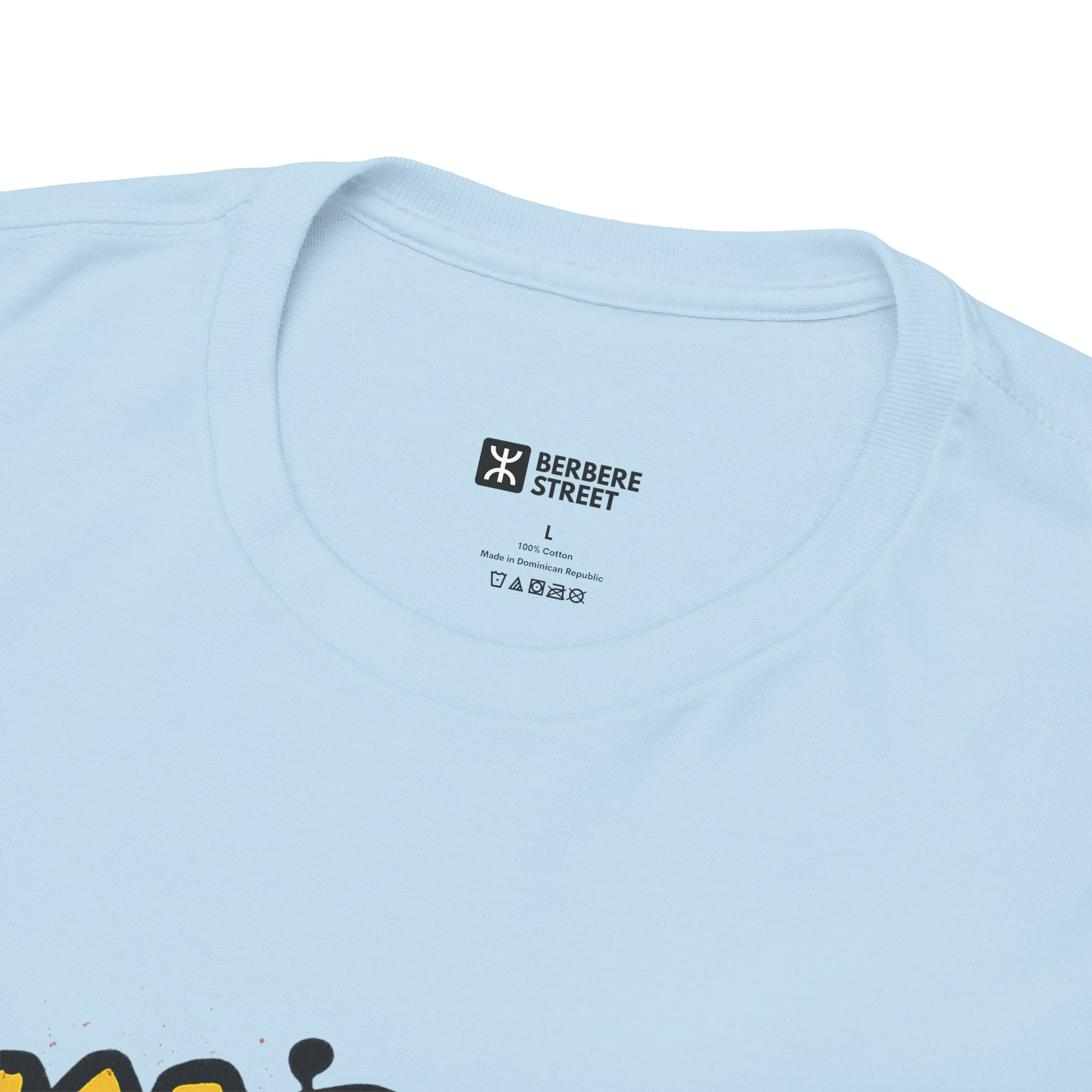 T-shirt Kabyle Sans Effort – Slogan Graffiti Street Art Amazigh